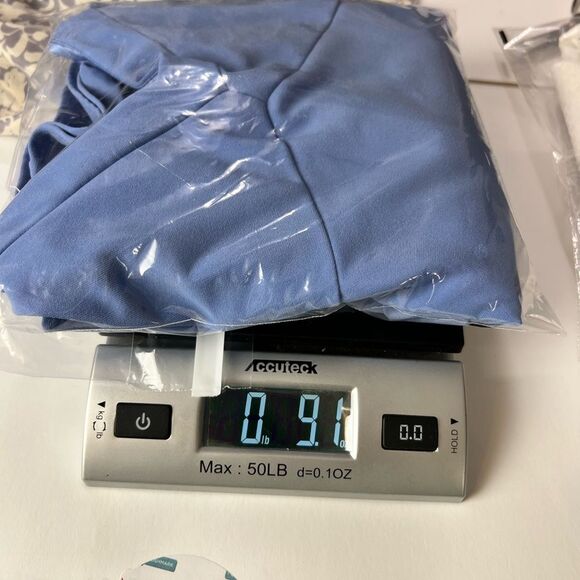 Parker Women's Blue Peplum Sweetheart Tank Top Size XXL - Picture 11 of 11